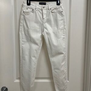 Drykorn White Distressed Skinny Jeans Women’s Size 28